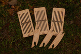 Rigid heddle weaving, Small heddle, Bandweaving for beginner,Backstrap loom, Small riding heddle loom, viking weaving, Baltic craft