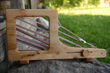 Inkle loom, 50 cm length, ASH wood, Weaving loom, Table loom, Ethno art, Viking craft, Viking loom, Baltic weaving, Loom for Belt, Strap
