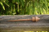 Handcrafted Support Spindle | Mango Wood Drop & Supported Spindle | Low Whorl Spinning Tool