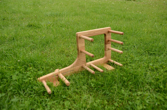 Oaken Inkle loom, 50 cm length, Weaving loom, Table loom, Ethno art, Viking craft, Viking loom, Baltic weaving, Loom for Belt, weaving