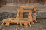 Set of oaken Inkle looms, 50 cm +35 cmlength, Card weaving loom, Tablet weaving,  Inkle weaving, Viking craft, Viking loom, Baltic weaving