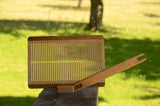 Rigid Heddle Board with Shuttle & Optional Loom Dock | Backstrap Weaving Tool | Table Loom Accessory | Hand Weaving Kit