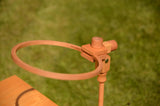 Embroidery Hoop Holder Stand – Adjustable Cross Stitch Lap Stand, Clamp-On Table Needlework Frame for DIY Embroidery