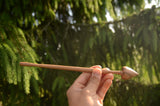 Handcrafted Support Spindle | Mango Wood Drop & Supported Spindle | Low Whorl Spinning Tool