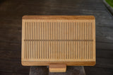 Rigid Heddle Board with Shuttle & Optional Loom Dock | Backstrap Weaving Tool | Table Loom Accessory | Hand Weaving Kit