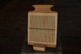 Rigid Heddle Board with Shuttle & Optional Dock | Hand Weaving Tool for Backstrap or Table Loom | Elm Oak | Compact Weaving Kit