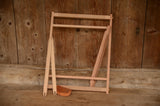 Wooden Weaving Frame Loom – 45×36 cm Beech Wood | Easy Assembly | 2 Shuttles + 2 Combs Included | Tapestry & Frame Weaving