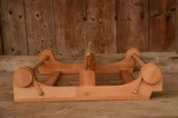 Rigid Heddle Loom 50 cm | Beech Hardwood Weaving Loom | 35 cm Weaving Width, Double Heddle Capable