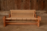 Rigid Heddle Loom 50 cm | Beech Hardwood Weaving Loom | 35 cm Weaving Width, Double Heddle Capable