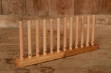 Wooden Peg Loom – 43 cm Weaving Tool – Handmade Oak Base with Beech Wood Pegs – Easy Weaving Loom for Beginners
