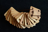 Tablet weaving cards, Wooden weaving tablets, Decorated cards, Medieval weaving, Handloom weaving, Set of 8 - 36, 48, 60 pcs.