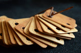 Tablet weaving cards, Wooden weaving tablets, Decorated cards, Medieval weaving, Handloom weaving, Set of 8 - 36, 48, 60 pcs.