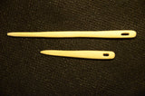 Wooden needles for nalbinding, Set of two needles, Handcarved needle, Jasmine wood, Nålebinding, Nålbinding, Naalbinding needle