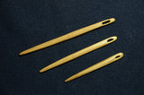 Oak wood nalbinding needles,  Set of 3  nalbinding needles, Handcarved wooden naalbinding needle,  Nålebinding, Medieval