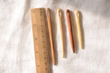 Wooden Nalbinding Needles / With case /Set of 4 / Handcarved needle / / Nålebinding / Nålbinding / Naalbinding needle / Medieval art