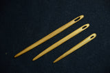 Oak wood nalbinding needles,  Set of 3  nalbinding needles, Handcarved wooden naalbinding needle,  Nålebinding, Medieval