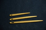 Oak wood nalbinding needles,  Set of 3  nalbinding needles, Handcarved wooden naalbinding needle,  Nålebinding, Medieval