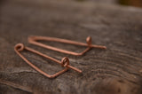 Copper pin, 9cm, Tablet Card weaving, Medieval pin, Pin for reenactment, Pin for weaving, Handmade pin,Fastener for weaving