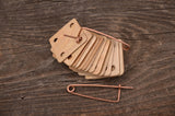 Copper pin, 9cm, Tablet Card weaving, Medieval pin, Pin for reenactment, Pin for weaving, Handmade pin,Fastener for weaving