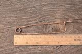 Copper pin, 14cm length, for Tablet weaving, Card weaving, Medieval pin, Pin for reenactment, Fastener for weaving