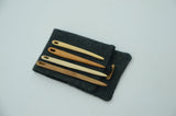 Wooden Nalbinding Needles / With case /Set of 4 / Handcarved needle / / Nålebinding / Nålbinding / Naalbinding needle / Medieval art