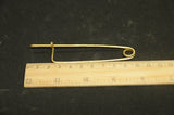 Bronze pin, 10cm length, Tablet weaving, Card weaving, Medieval pin, Pin for reenactment, Pin for weaving, Tablets fastener