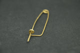 Brass pin, Pin for tablet  weaving, 14 cm length, Card weaving fastener, Bronze pin,  Medieval reenactment pin, Hammered pin