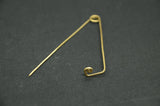 Brass pin, Pin for tablet  weaving, 14 cm length, Card weaving fastener, Bronze pin,  Medieval reenactment pin, Hammered pin